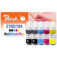 Peach Spar Pack Plus Tintenpatronen, ersetzt Epson No. 103, No. 104