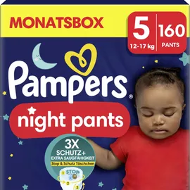 Pampers Baby-Dry Night Pants Gr. 5 (12-17 kg) 160 St.