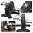 Wisam® Mini Heimtrainer LCD Arm Bein Trainer Pedalgerät schwarz