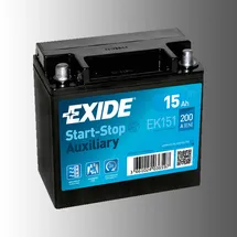 Exide EK151 15 Ah 200 A