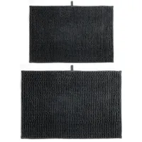MSV Chenille Grau 40 x 60 cm + 60