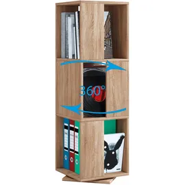 VCM Stifta XL Bücherregal 34 x 34 x 109 cm Braun