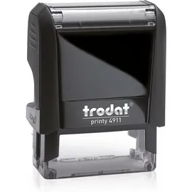Trodat Textstempel individualisierbar printy 4911 selbstfärbend Schwarz 1 St.