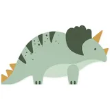 Partydeco Partydeco, Servietten, Dinosaure Triceratops 12 x, 36 x 26 cm)