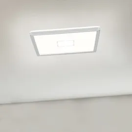 Briloner Slim LED Panel Free 1 quadratisch silber