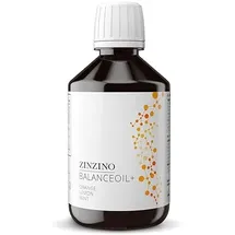 Zinzino BalanceOil+ Fischöl mit Omega-3 2478 mg, Vitamin D3 Öl 300 ml