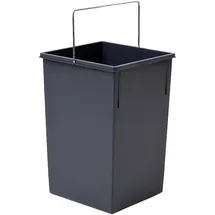 HAILO Inneneimer 15 l Dunkelgrau