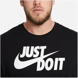 Nike Sportswear JUST DO IT T-Shirt Herren 011 black/white XS