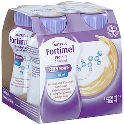 Fortimel Protein 2 Kcal Schoko.-karamell Trinknahr