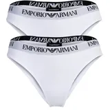 Emporio Armani Slips 2 St. Schwarz/Weiß M