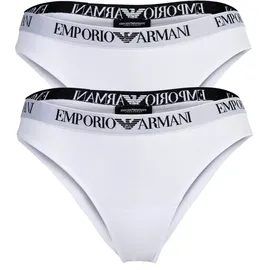 Emporio Armani Slips 2 St. Schwarz/Weiß M