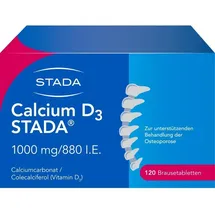 STADA Calcium D3 1000 mg / 880 I.E. Brausetabletten 120 St.