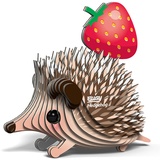 Eugy 650026 - Hedgehog, Igel, 3D-Tier-Puzzle, DIY-Bastelset