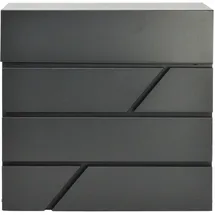 Awtools Briefkasten 43 Schwarz inkl. Zeitungsfach