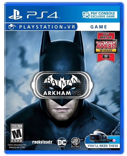 Batman Arkham (PSVR) - Sony PlayStation 4 - Samlung - PEGI 16