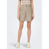 Only Shorts in Taupe - XS