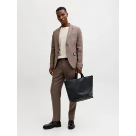 JACK & JONES Rundhalspullover Beige L