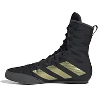Adidas Unisex Box HOG 4 Sneaker, core Black/Gold met./Grey six, 49 1/3 EU - 49 1/3 EU