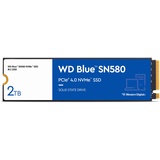 Western Digital WD Blue SN580 NVMe SSD 2TB, M.2 2280/M-Key/PCIe 4.0 x4 (WDS200T3B0E)