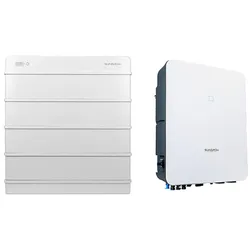 HV-Speichersystem Sungrow SBR128 V13.2 und Hybrid-Wechselrichter SH6.0RT-V112