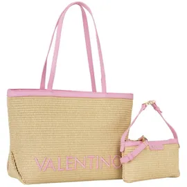Valentino Maiam Shopper Baumwolle/Pink/Beige