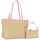 Valentino Maiam Shopper Baumwolle/Pink/Beige