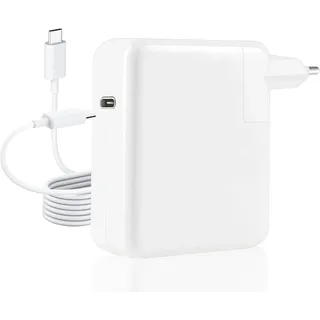 Mac Book Pro Ladegerät 100W, USB C Ladekabel Schnell Netzteil für MacBook Pro 13/14/15/16 Zoll/MacBook Air 2020/2019/2018, Kompatibel mit iPad/Thinkpad/HP/Dell mit 1.8M USB C auf C Ladekabel