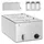 Royal Catering Bain Marie 600 W 3 GN 1/3 Ablasshahn