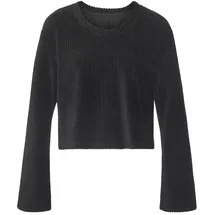 Buffalo Langarmshirt Damen schwarz Gr.32/34