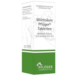 Milchsäure Pflüger Tabletten