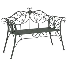 vidaXL Gartenbank 130 x 47 x 90 cm Silber
