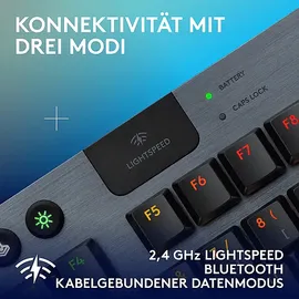 Logitech G915 X LIGHTSPEED TKL, schwarz,