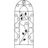 vidaXL Rankgitter 40 x 100 cm Schwarz