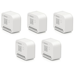 Bosch Smart Home smarte Licht-/Rollladensteuerung II • Rollladenaktor • 5er Pack