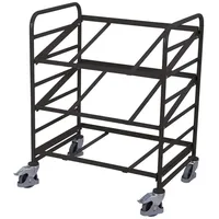 Cordes Eurokastenwagen RAL 7016 Stahlrohr 935 x 665 x 1125 mm