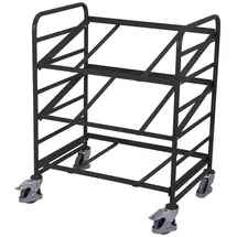 Cordes Eurokastenwagen RAL 7016 Stahlrohr 935 x 665 x 1125 mm