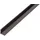 GAH Alberts Alberts Winkelprofil, Schwarz Lxbxhxs 1000 X 10 X 10 X 1 mm