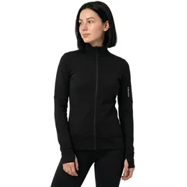 Icebreaker 260 Quantum IV LS Zip Merino Fleecejacke Schwarz XS