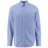 GANT Regular Fit Broadcloth Hemd mit Vichy-Karo - Blau - S
