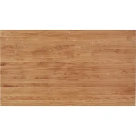 Andas Esstisch, Tischplatte aus massiver Eiche, FSC®- Massivholz, Gestell aus Metall