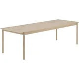 Muuto Linear Wood Esstisch, 260 x 90 cm, eiche