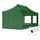 TOOLPORT Faltpavillon Economy 3 x 6 m inkl. 4 Seitenteile dunkelgrün 59054