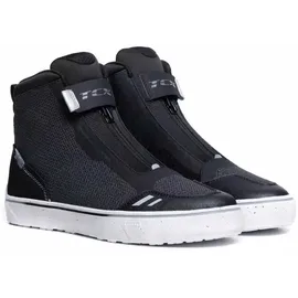 TCX Ikasu 2 Air Motorrad Schuhe, Atmungsaktive Motorrad Turnschuhe, für Männer, Schwarz/Reflex, 45