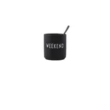 DESIGN LETTERS Kaffeetasse 0,33 l Schwarz