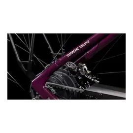 Cube Supreme Hybrid Deluxe Pro 625 2025 28 Zoll RH 46 cm Damen amarone 'n' grey
