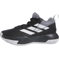 adidas Cross 'Em Up Select Shoes-Mid (Non-Football), core Black/FTWR White/Grey Three, 35 EU