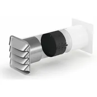 Naber E-Jal Col® 125 Mauerkasten inkl. Thermobox, weiß/Edelstahl 4022046