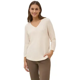 Cecil V-Neck Strickpullover, - beige