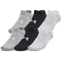 Under Armour Essential No Show 6er Pack) Socken, schwarz - LG