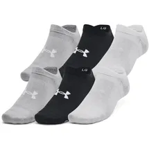 Under Armour Essential No Show 6er Pack) Socken, schwarz - LG